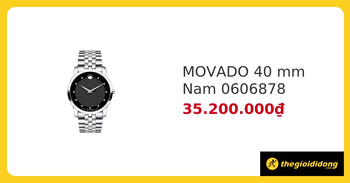 ng h Nam Movado 0606878 Gi r h ng ch nh h ng