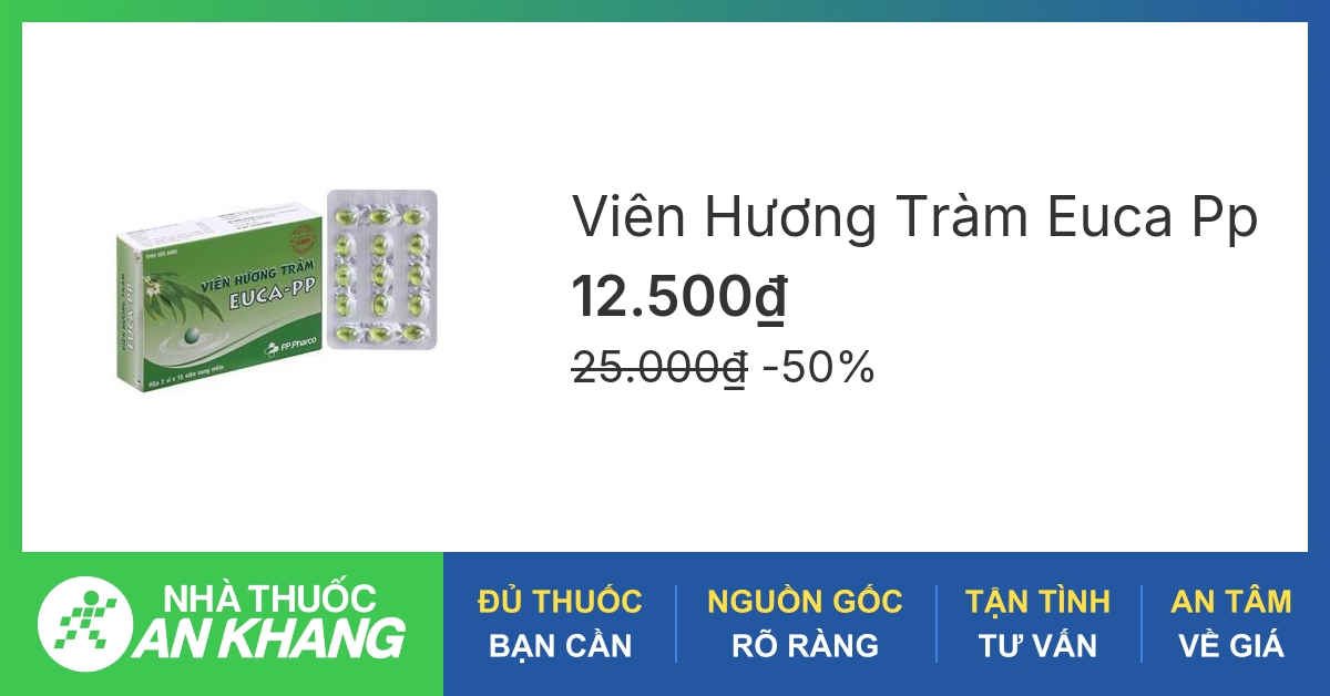 Thuốc Euca-OPC có thành phần chính là gì?
