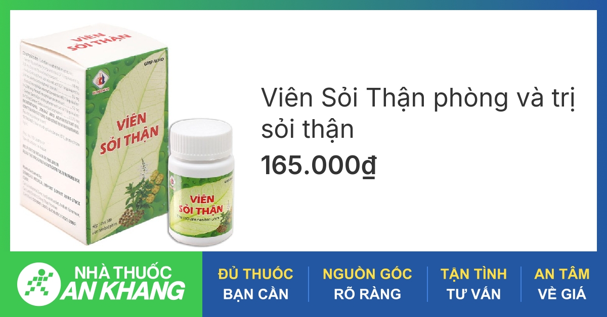 Viên uống sỏi thận có hiệu quả trong việc giảm kích thước sỏi thận không?