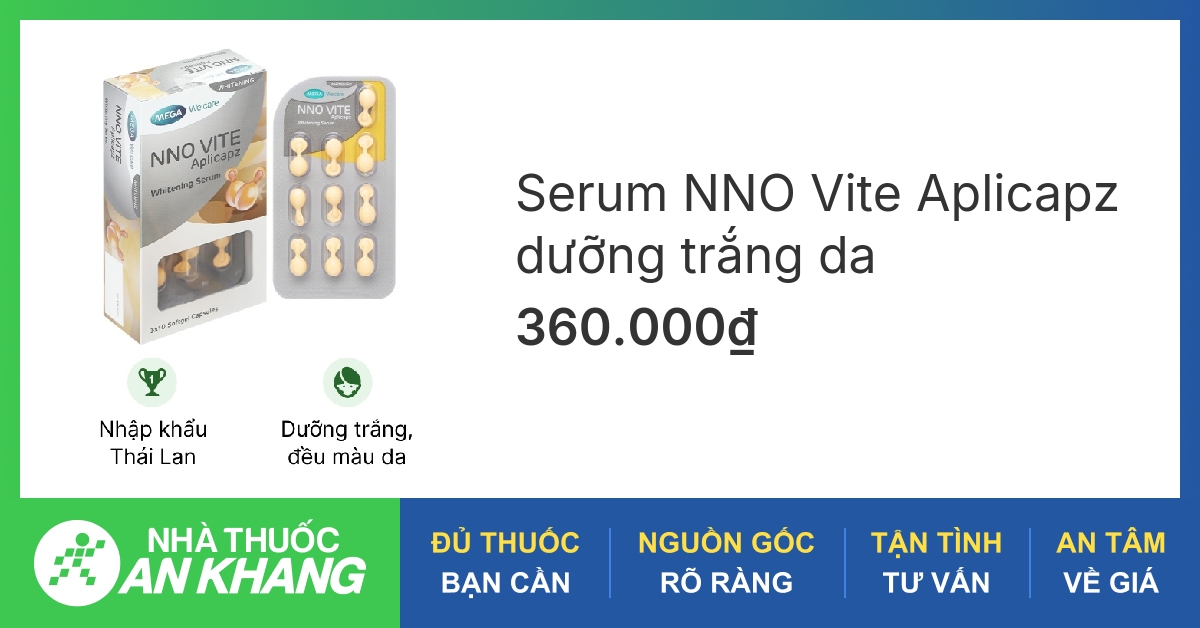 Serum vitamin c nno vite có thành phần chính gì?