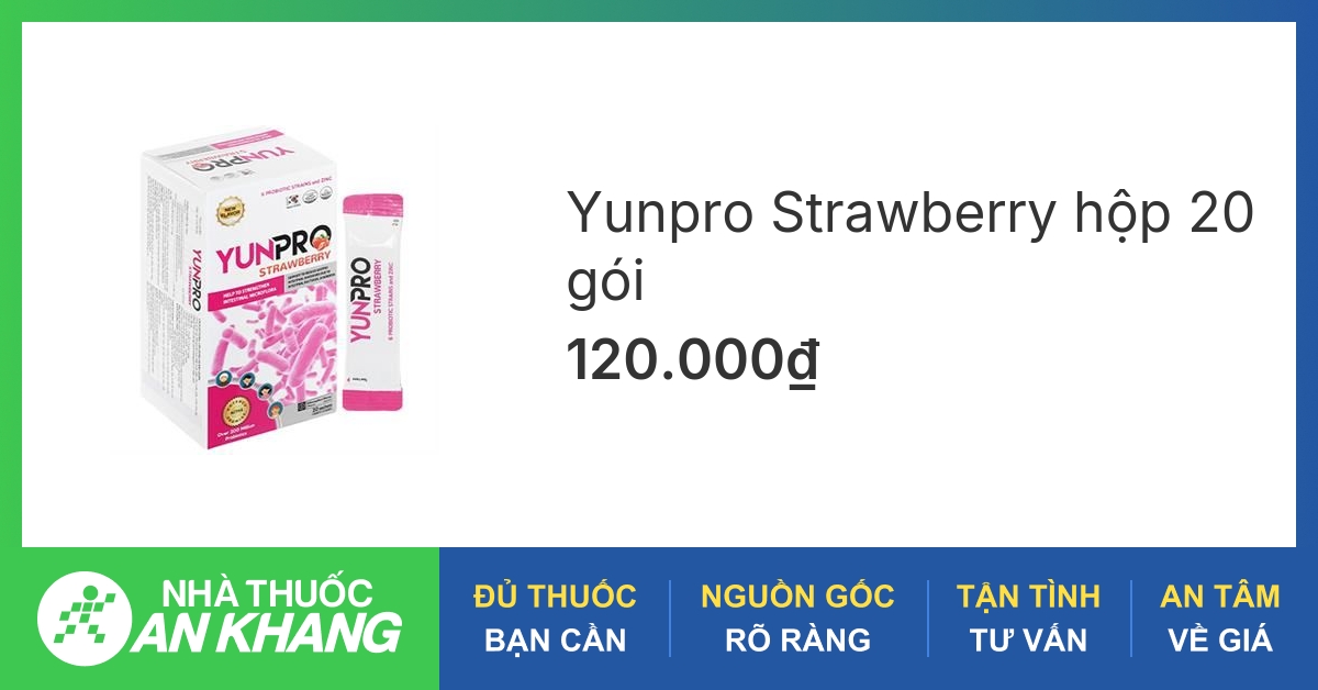 Thuốc Yunpro có tác dụng gì?