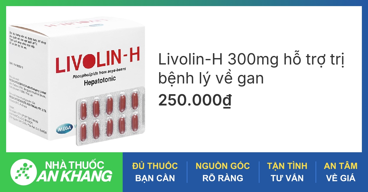 Livolin-H là thuốc hay thực phẩm chức năng?
