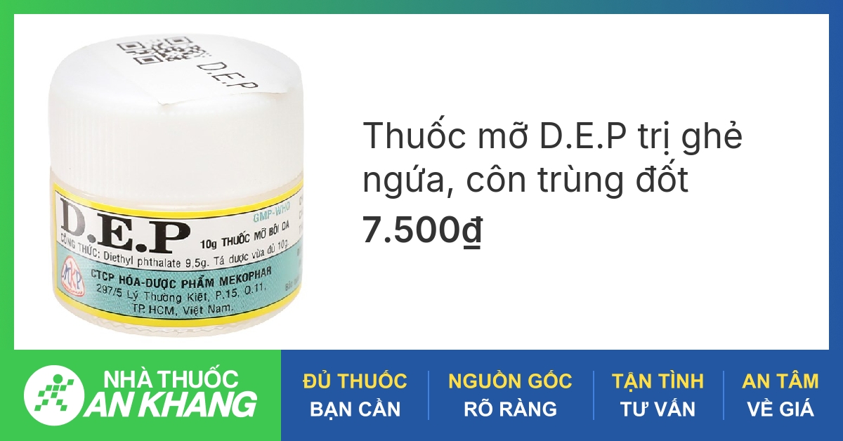 Tại sao thuốc d.e.p trị ghẻ ngứa lại xuất hiện trên da của bạn