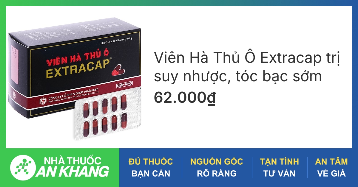 What are the benefits and uses of Viên Hà Thủ Ô Extracap?