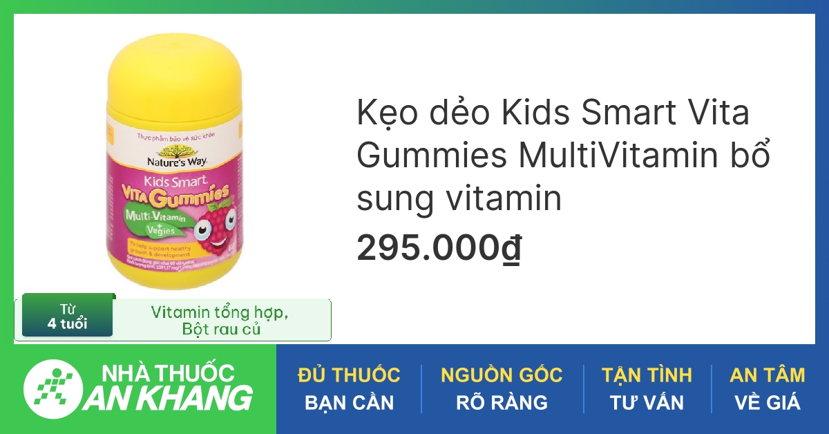 Tại sao nên sử dụng kẹo dẻo Kids Smart Vita Gummies MultiVitamin để bổ sung vitamin?