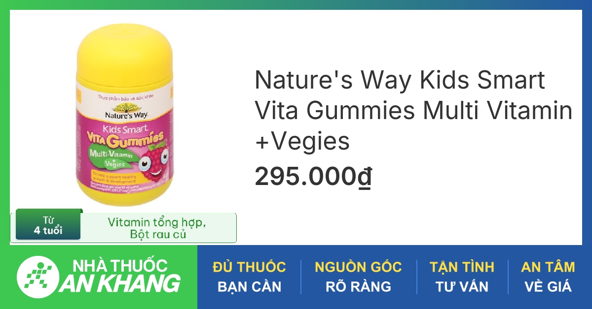 Tại sao nên sử dụng kẹo dẻo Kids Smart Vita Gummies MultiVitamin để bổ sung vitamin?