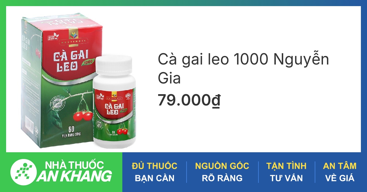 Tác dụng của cà gai leo bổ gan với gan và cách sử dụng