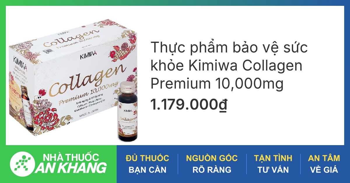 Sản phẩm Collagen Kimiwa được sản xuất bởi công ty nào?
