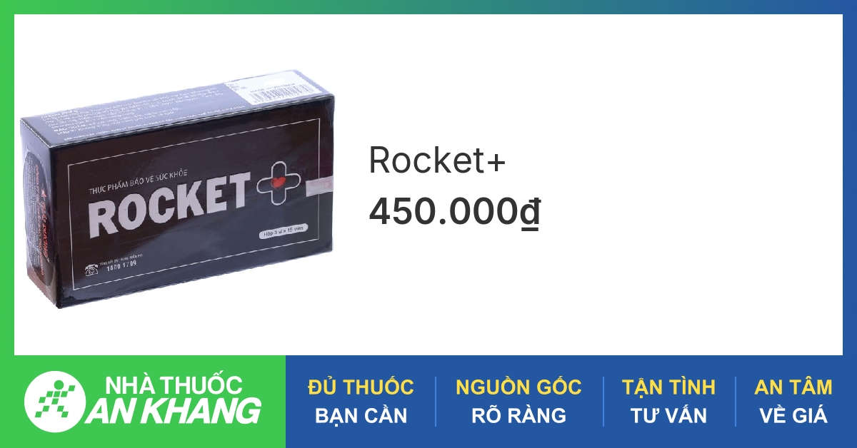 Bí quyết thuốc tăng cường sinh lý nam rocket cho sức khỏe nam giới