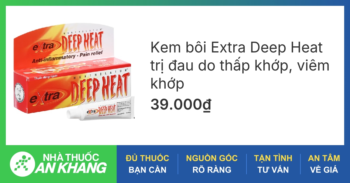 Extra Flex có tác dụng giảm triệu chứng đau khớp và khô khớp do viêm khớp không?
