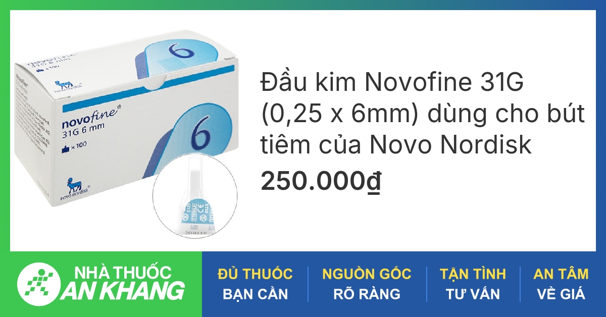  Kim tiêm cho đầu bút tiêm insulin - Điều cần biết để sử dụng hiệu quả