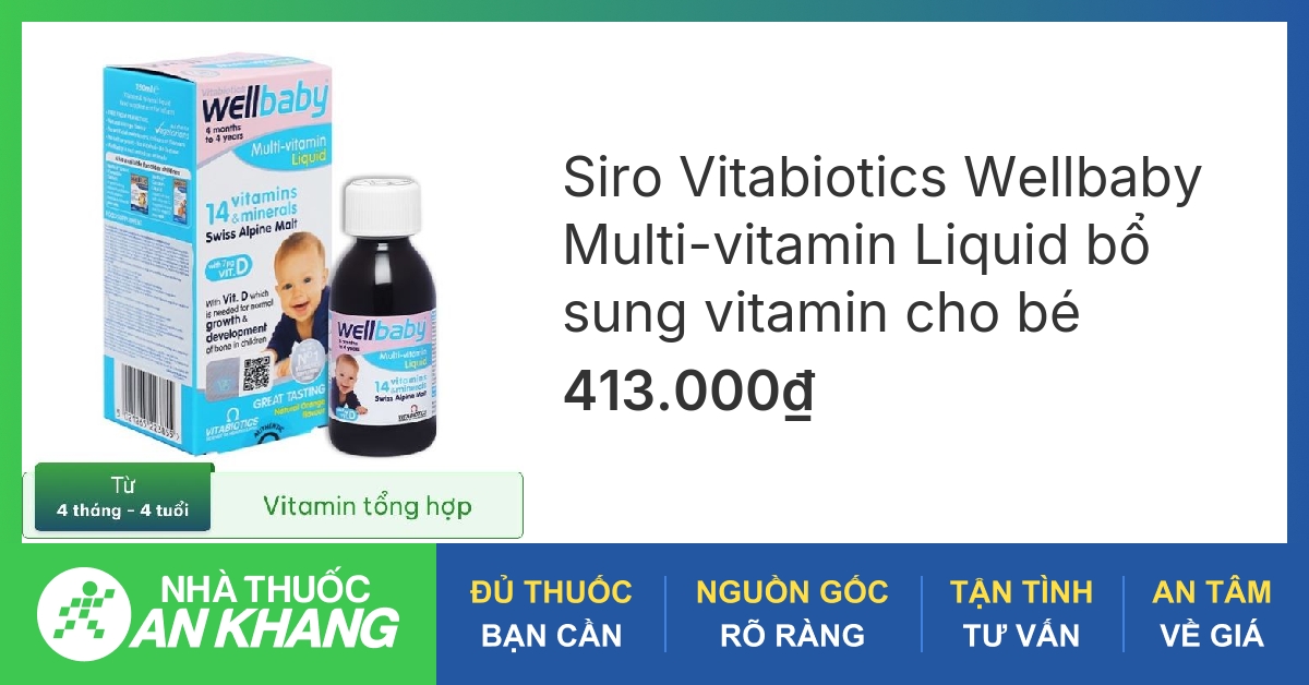 cách dùng wellbaby