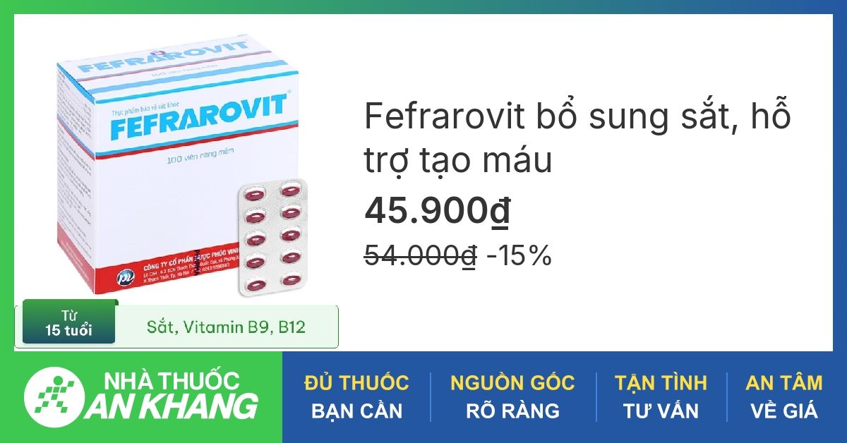 Feron VIP có tác dụng phụ gì không?