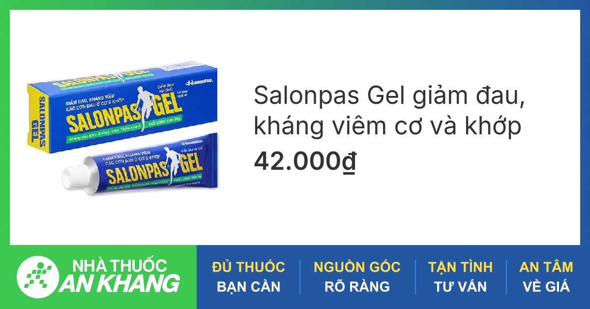 Sản phẩm gel xoa bóp xương khớp hiệu quả