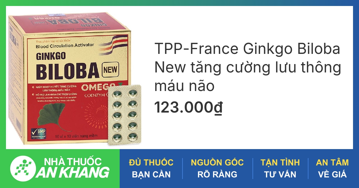 Giải đáp thắc mắc thuốc bổ não ginkgo biloba ?