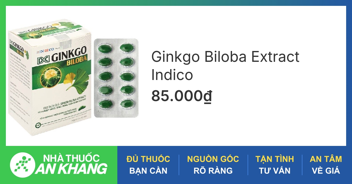 Có thực sự hiệu quả về việc hoạt huyết dưỡng não của ginkgo biloba hay không?