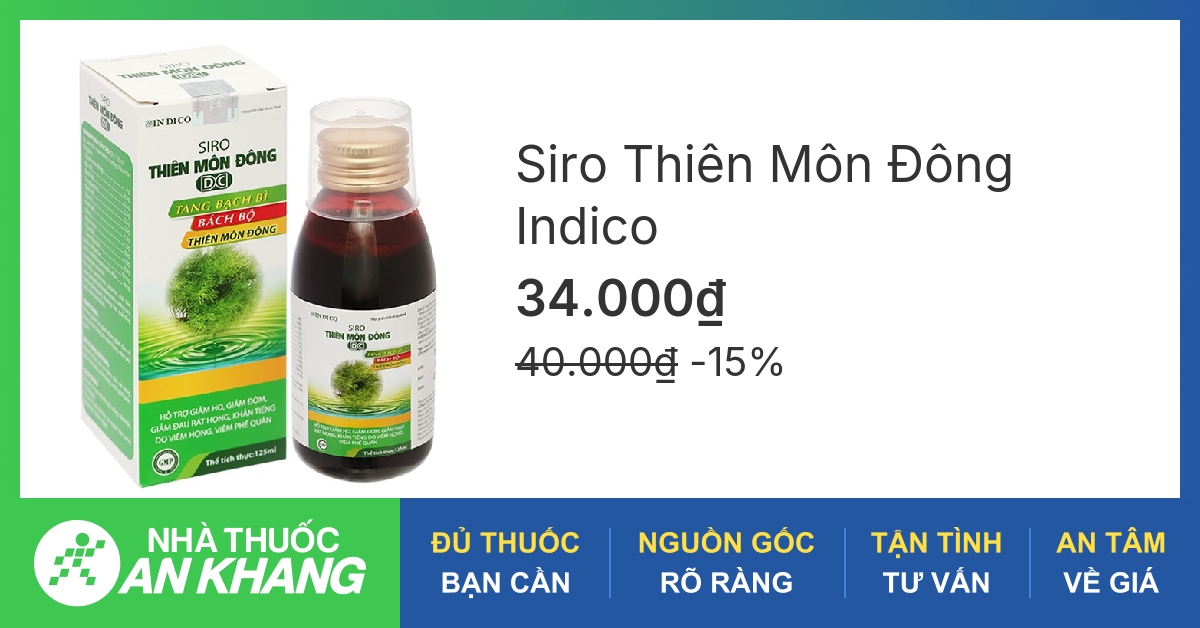 Siro này có thể giúp giảm ho ở độ tuổi nào?
