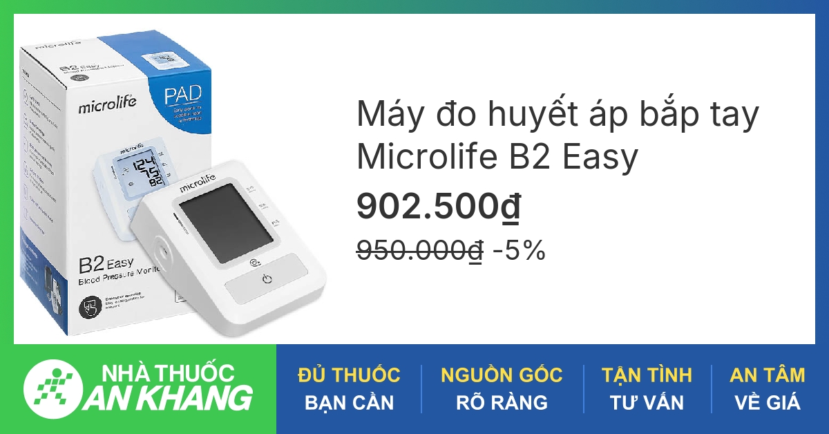 Hướng dẫn cách sử dụng máy đo huyết áp microlife b2 easy đơn giản và hiệu quả