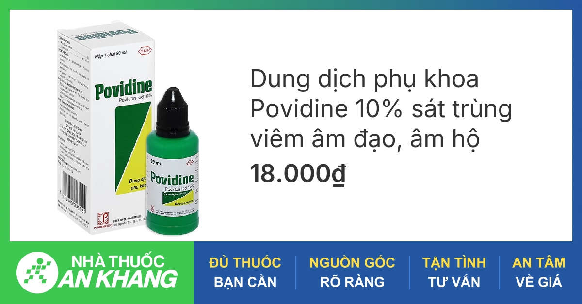 Thuốc tím rửa phụ khoa được sử dụng trong trường hợp nào?
