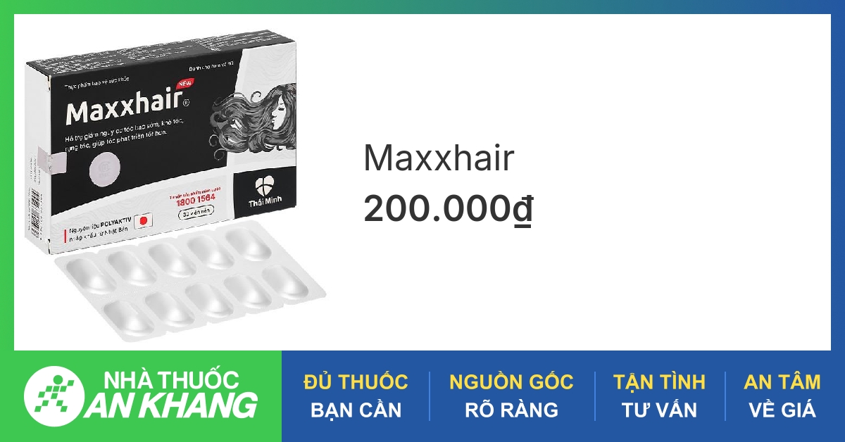 Thật hay: Cách sử dụng thuốc chống rụng tóc maxxhair hiệu quả