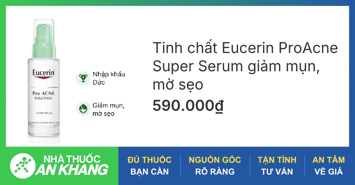 Tinh chất Eucerin trị mụn có an toàn cho mọi loại da không?
