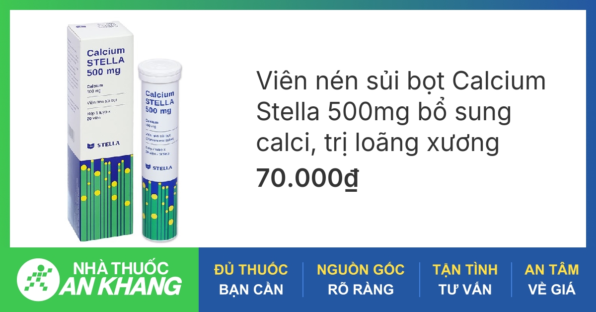 Thuốc Calcium Stella Vitamin C PP có tác dụng phụ nào không?
