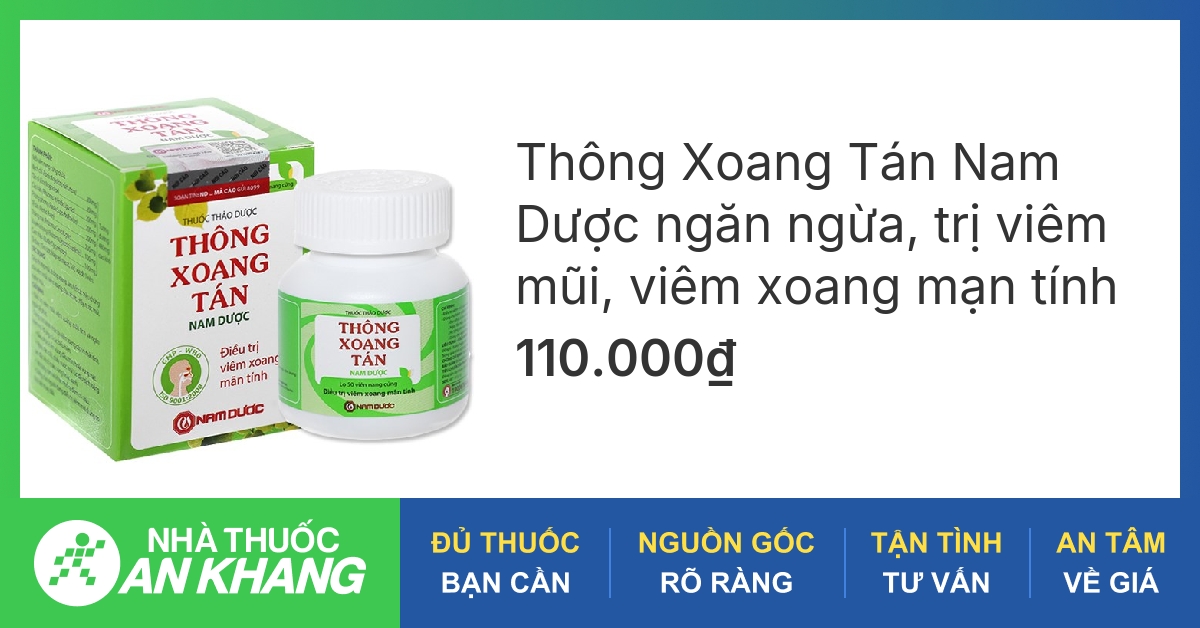 Thuốc viêm xoang tán có thể dùng để điều trị bệnh viêm mũi và viêm xoang mạn tính không?