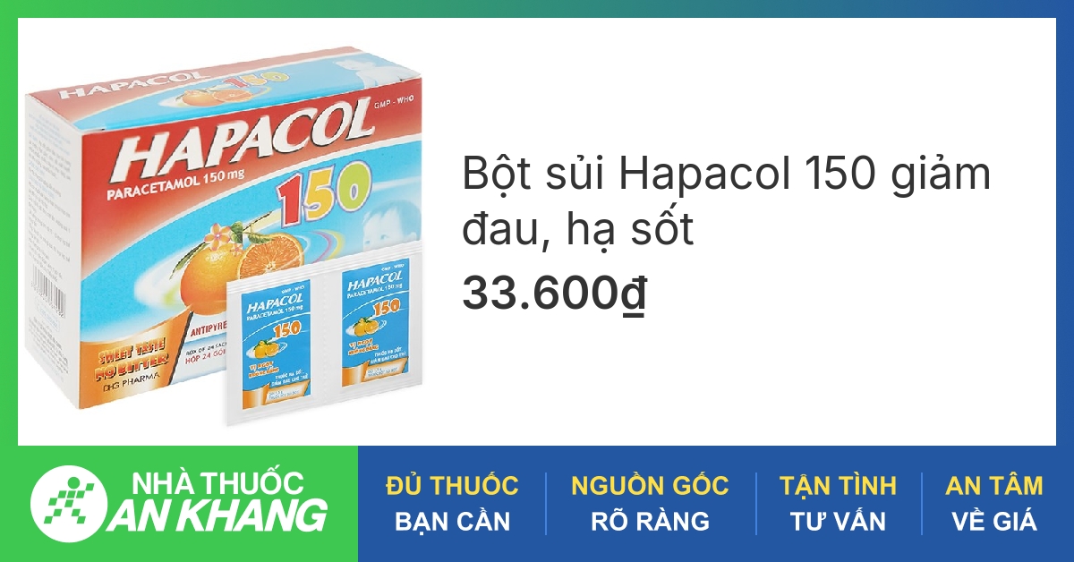 Có yêu cầu đặc biệt nào khi sử dụng Hapacol 150 không?