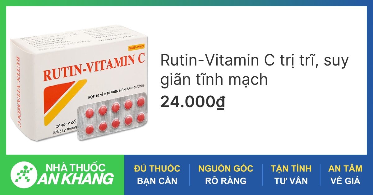  Rutin vitamin c - Tại sao nó quan trọng và tác dụng của nó cho sức khỏe?