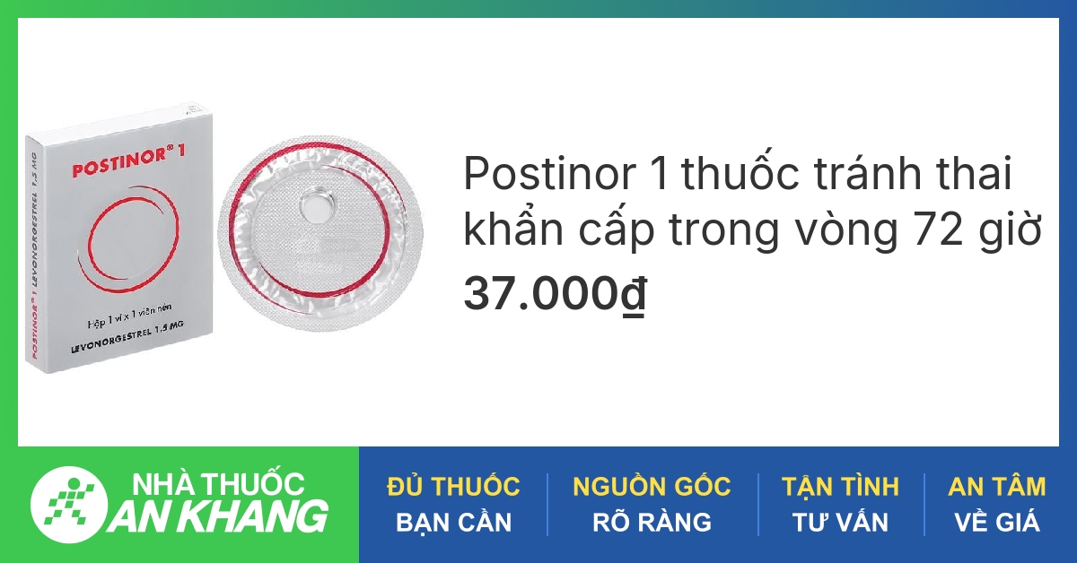 Thuốc tránh thai khẩn cấp 1 viên có tác dụng như thế nào trong việc ngăn chặn thai nghén?
