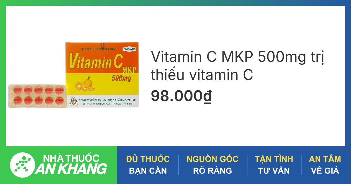 Tại sao cơ thể không dự trữ vitamin C?
