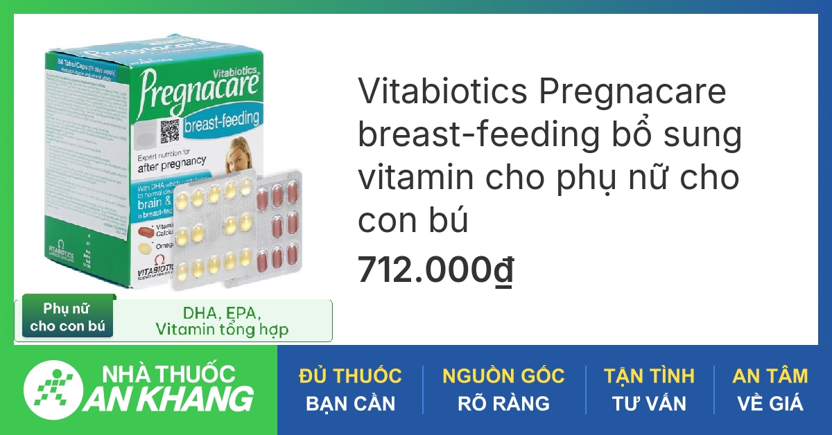 Chứa những thành phần chính nào trong thuốc bổ sau sinh Pregnacare?
