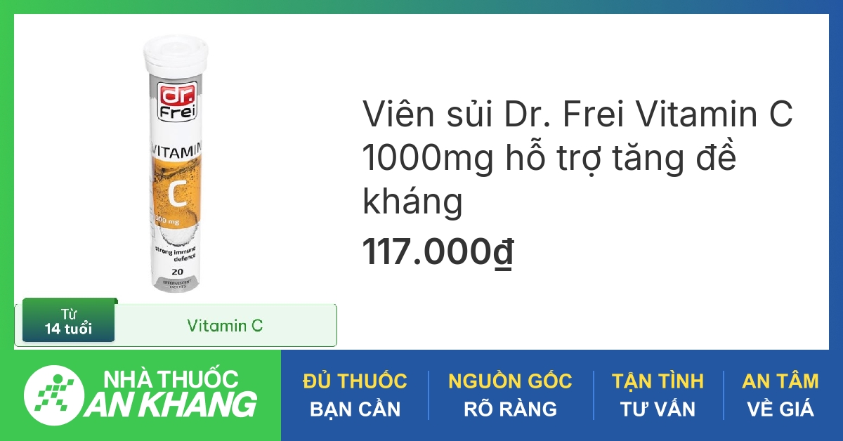 Thuốc vitamin C 1000mg có tác dụng gì đối với hệ thống miễn dịch?
