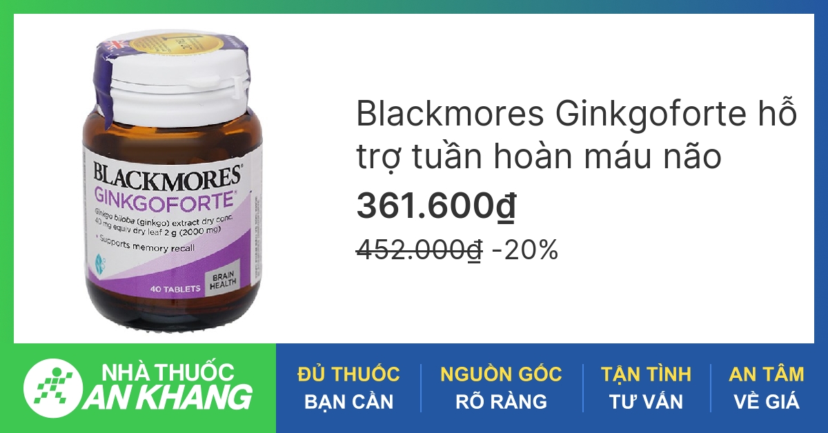 Sản phẩm Blackmores Ginkgoforte có được phê duyệt bởi cơ quan y tế nào?
