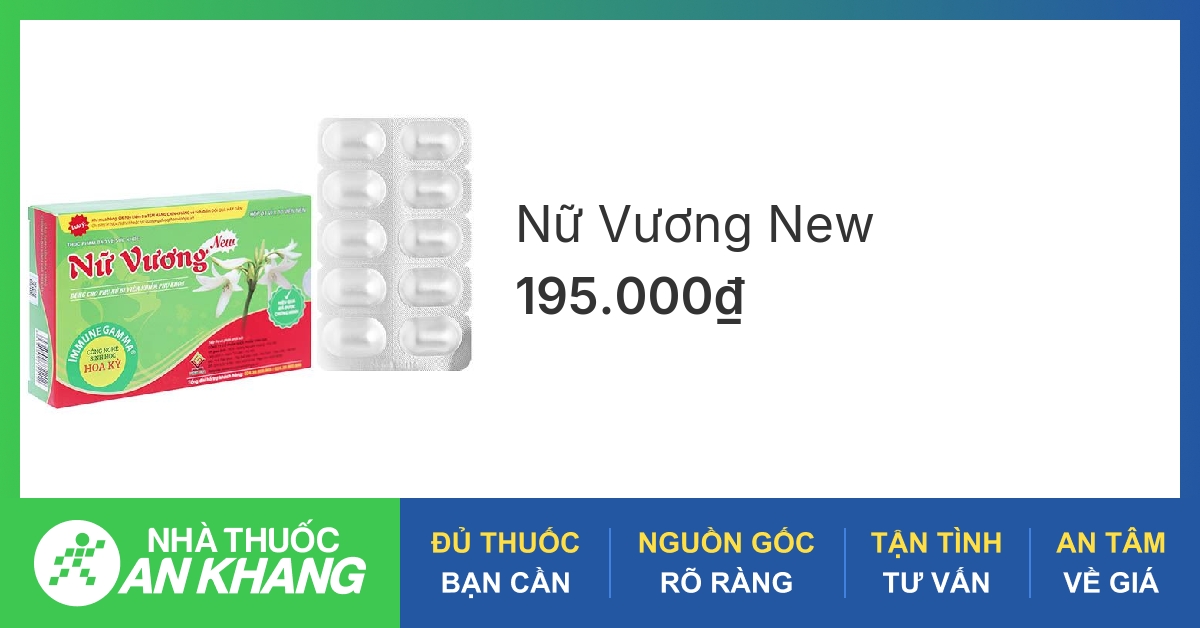 Thuốc nữ vương có tác dụng trị viêm lộ tuyến cổ tử cung không?