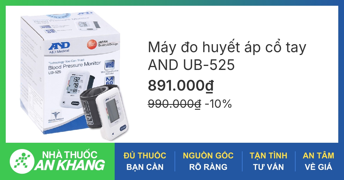 Hướng dẫn giải thích những con số trên máy đo huyết áp cổ tay?
