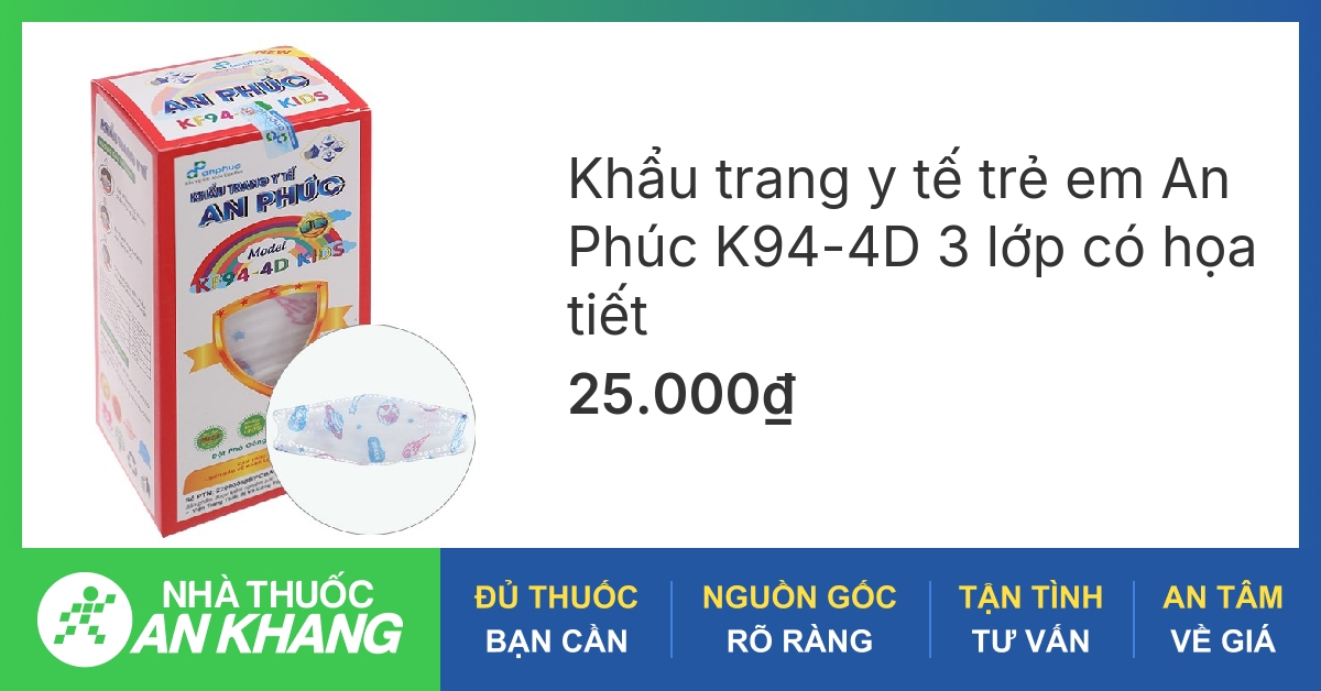 Đặc điểm và chất liệu của khẩu trang K94?
