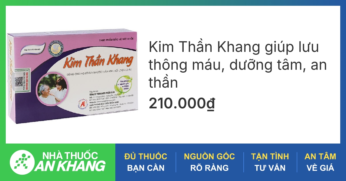 Ứng dụng của thuốc an thần khang và cách sử dụng hiệu quả