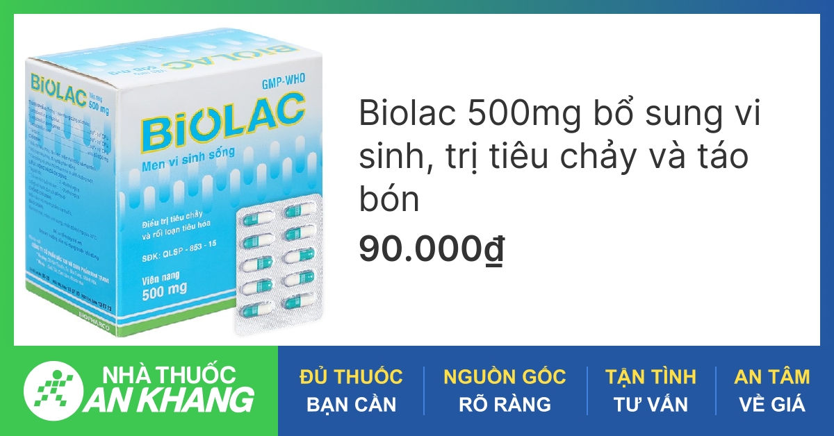 Nơi bán thuốc Biolac-F và có nên sử dụng thuốc này không?
