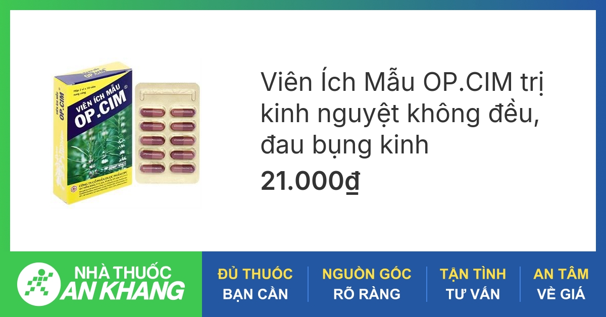 Đánh giá viên uống cao ích mẫu - Bạn có nên dùng hay không?