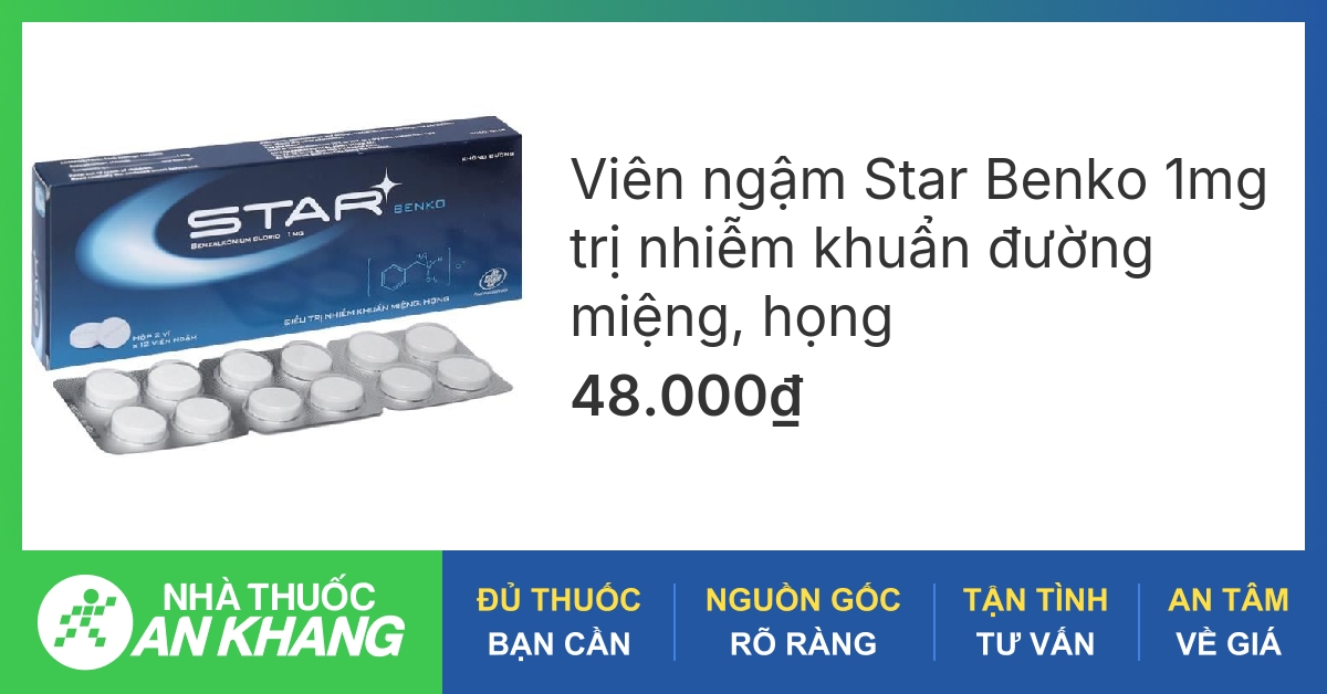 Các thành phần chính trong thuốc đau họng Star là gì?
