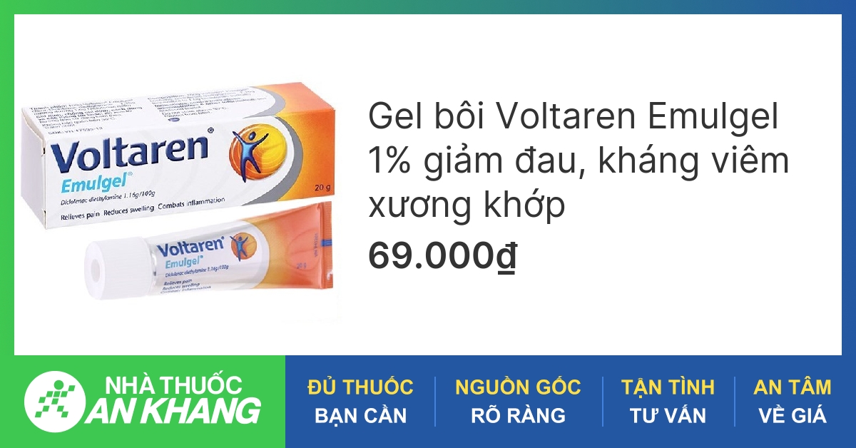 Đánh giá chất lượng emulgel natri diclofenac ở Việt Nam năm 2023