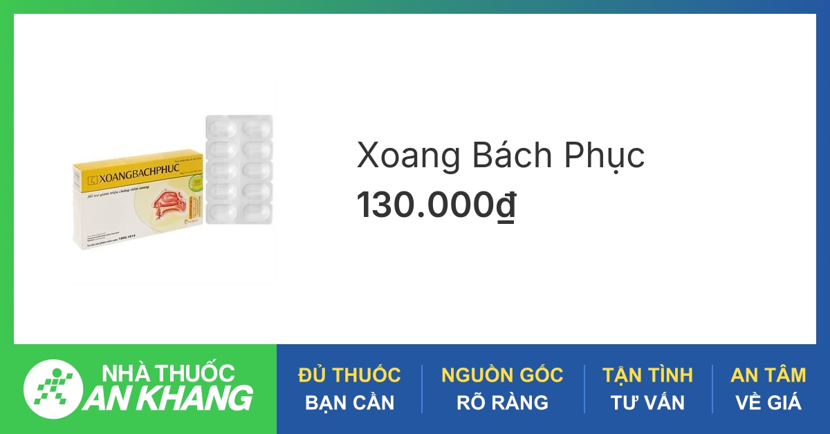 Cách chọn và sử dụng thuốc trị viêm xoang bách phục đúng cách