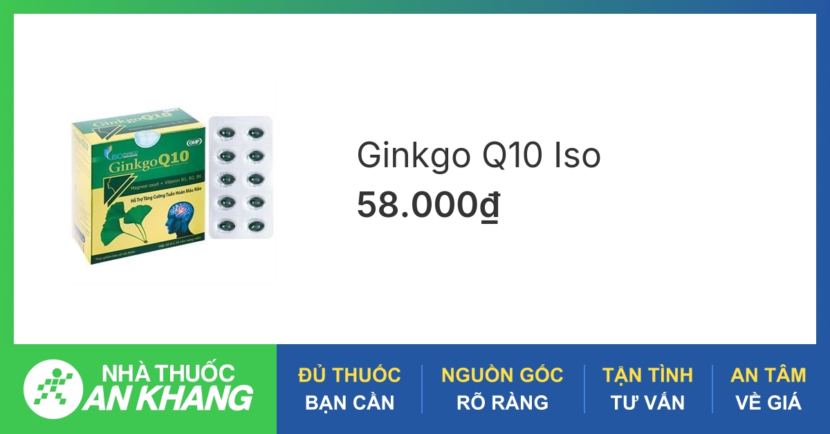 Thuốc bổ não Q10 có tác dụng gì?