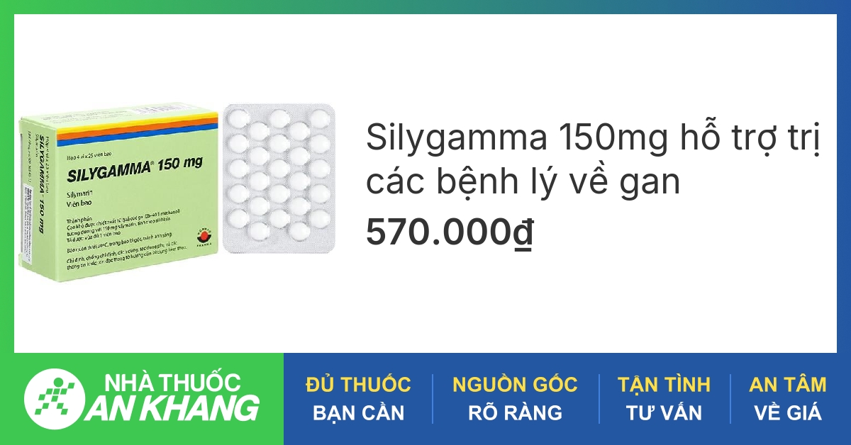 Thông tin về thuốc silymarin 150mg và công dụng