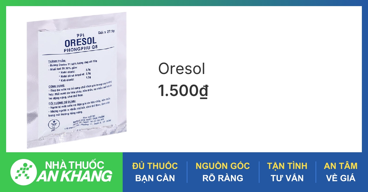 Cách pha chế Oresol đúng cách là gì?
