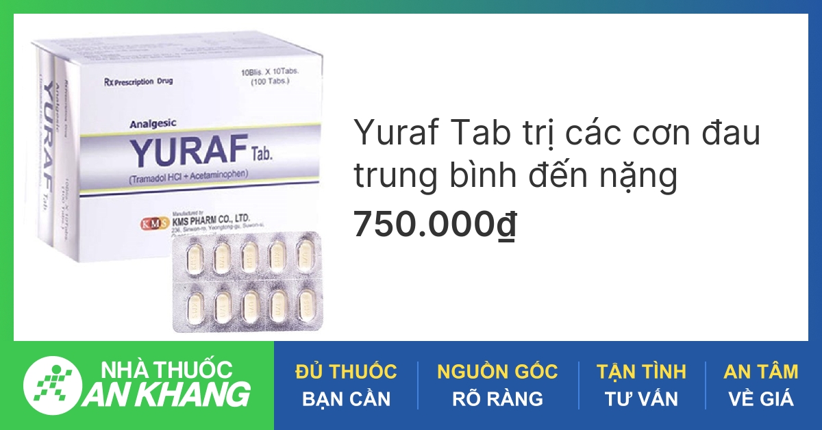 Thuốc Yuraf có công dụng gì và thành phần chính của nó là gì?
