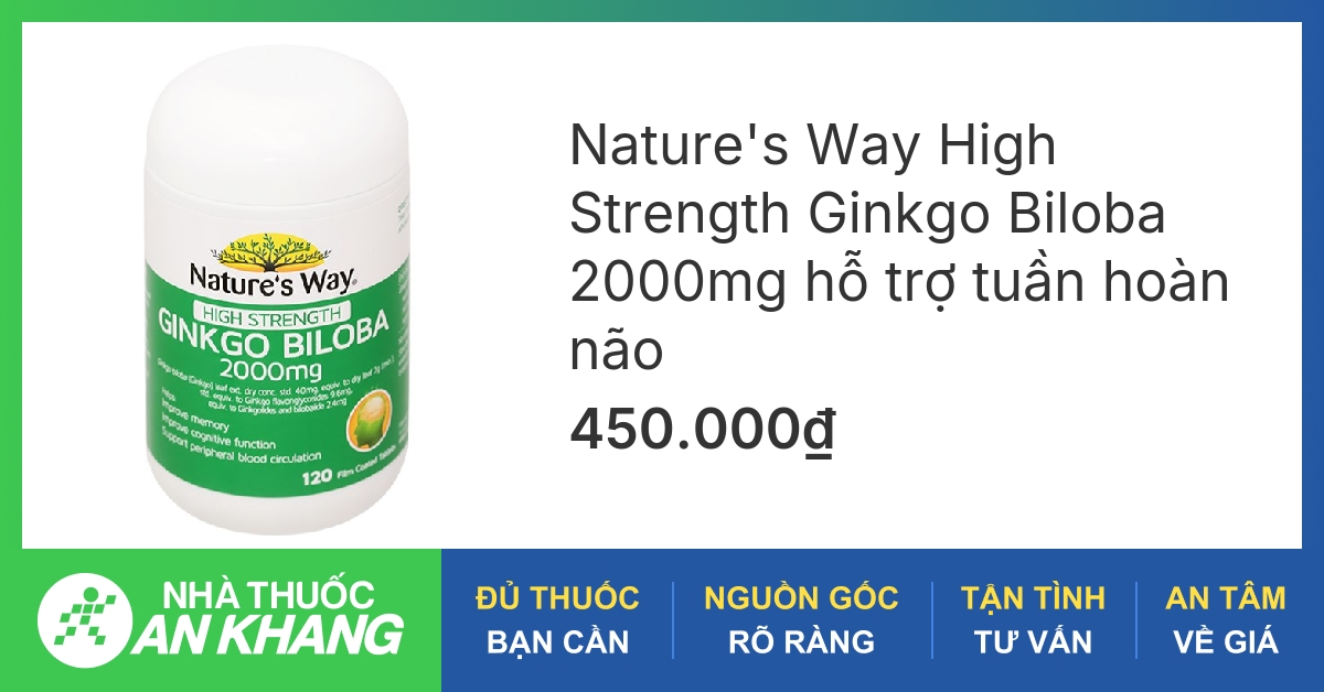 Hãng nào chế tạo và nghiên cứu thuốc bổ não Ginkgo Biloba 2000?
