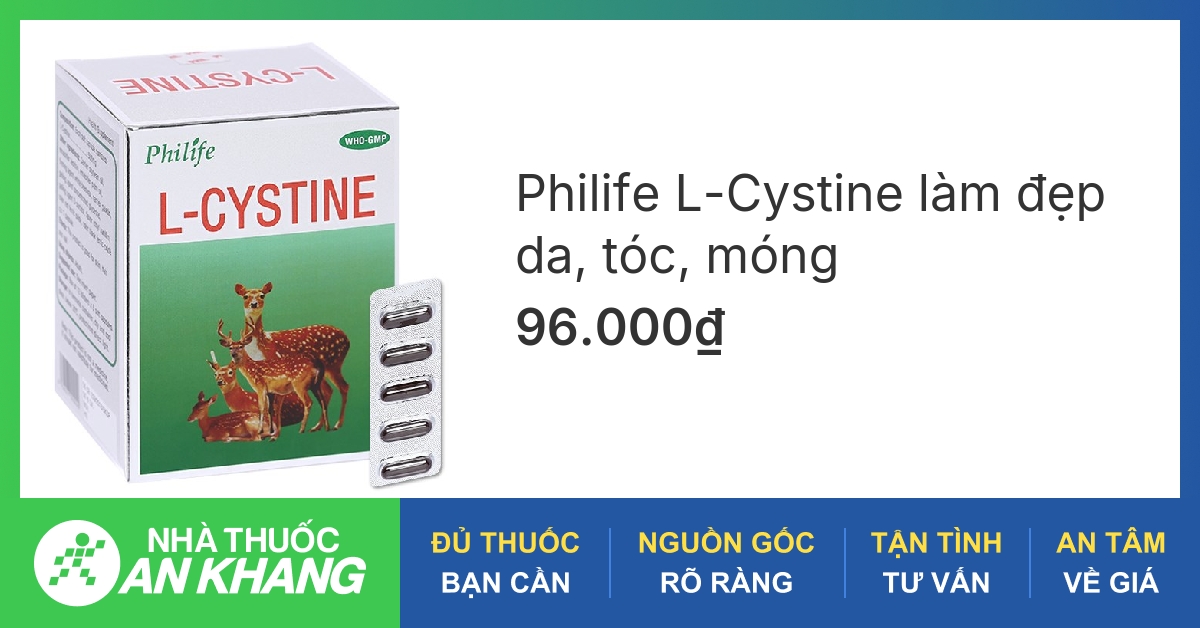 Đánh giá hiệu quả của l cystine trị rụng tóc và cách sử dụng