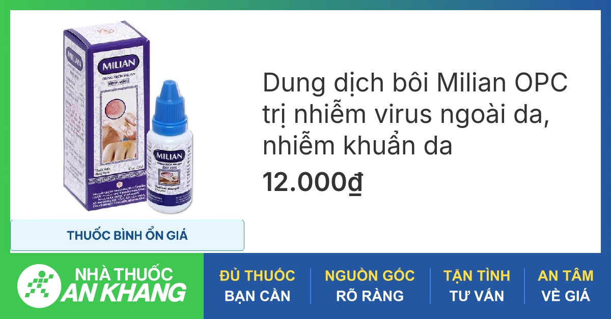 Thuốc xanh Methylen có đối tượng sử dụng là ai?
